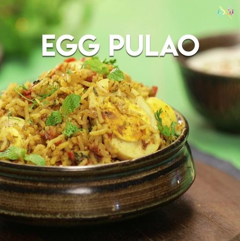 Learn how to make egg pulao using brown rice Egg #pulao is a delicious pulao recipe in which #egg is cooked in #rice and aromatic Indian… Egg Rice Recipe, Rice Egg, Indian Rice Recipes, How To Make Eggs, Pulao Recipe, Monday Blues, Egg Recipes, Brown Rice, Rice Recipes