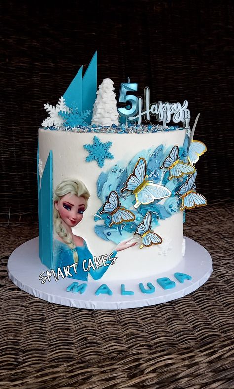 Elsa Birthday Cake Frozen, Elsa Cake Design, Frozen Cake Designs, Cake Decorating Basics, Frozen 3rd Birthday, Elsa Birthday Cake, Elsa Cake Frozen, Elsa Cake, Frozen Bday Party