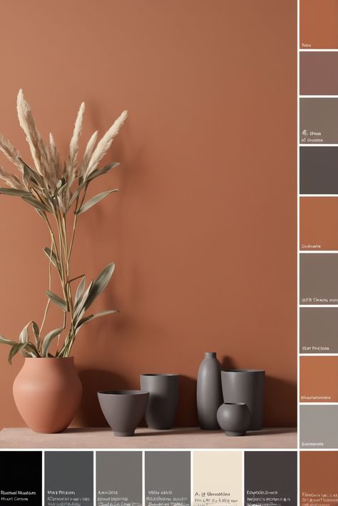 Are you ready to uncover the top secrets for enhancing your "a" game and standing out? Dive in to discover the ultimate tips! #ad     #Colortrend #wallpaint2024  #color2024  #DIYpainting  ##DIYhomedecor  #Fixhome Terracotta Bedroom Paint Colors, Terracotta Paint Combination, Desert Paint Colors Living Room, Cinnamon Bathroom Walls, Terracotta Paint Furniture, Terracotta Wall Paint Ideas, Rustic Living Room Wall Colors, Terracotta Burnt Orange Color Palette, Terracotta Color Wall