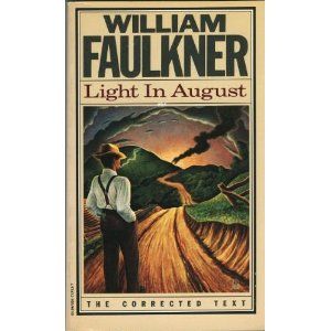 Light in August - William Faulkner - ending of Joe Christmas (p465):  "The man seemed to rise soaring into their memories forever and ever. They are not to lose it, in whatever peaceful valleys, beside whatever placid and reassuring streams of old age, in the mirroring faces of whatever children they will contemplate old disasters and newer hopes. It will be there, musing, quiet, steadfast, not fading and not particularly threatful, but of itself alone serene, of itself alone triumphant" Lost Horizon, William Faulkner, Reading Library, Shangri La, Book Cover Art, Library Books, I Love Books, Used Books, Great Books