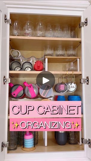 17K views · 874 reactions | SEE BELOW For 6 Cup Organizing Tips 🤩 Comment CUP and I’ll send you a message with all the links and details from this video!

💕 Due to new insta rules, “Comment to DM a Link” only works for accounts following Keep It Simple Sparkles. But I promise, we are so fun here so follow along and join the party!

Mastering Cup Cabinet Organization: Expert Tips and Tricks for a Tidy and Accessible Kitchen!

let this be the Fourth of July holiday weekend organizing motivation you need 🤩

🚨If you’re struggling to organize your cup cabinet or keep it organized, I’ve got you covered! Here are some valuable tips and tricks to upgrade your cup cabinet organization system:

1️⃣ Optimize Space: Store fancy or least used cups or glassware at the top of the cabinet. This way, t Kitchen Glasses Organization, Organizing Tumbler Cups, Organize Glasses And Cups, Organize Tubberware Cabinet, How To Organize Cups In Cabinet, Kitchen Spoons Storage Ideas, Storing Tumblers In Kitchen, Organizing Cups In Cabinet, Kitchen Cup Organization