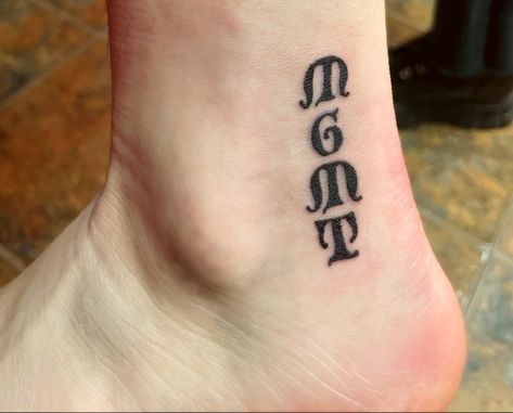 Mgmt Tattoos, Mgmt, Tattoo Ideas, Tattoos, Quick Saves