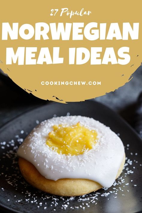 Norwegian Main Dishes, Norwegian Soup Recipes, Norwegian Food Recipes Traditional, Norse Food, Denmark Recipes, Norway Recipes, Norwegian Pancakes, Nordic Recipes, Norwegian Cuisine