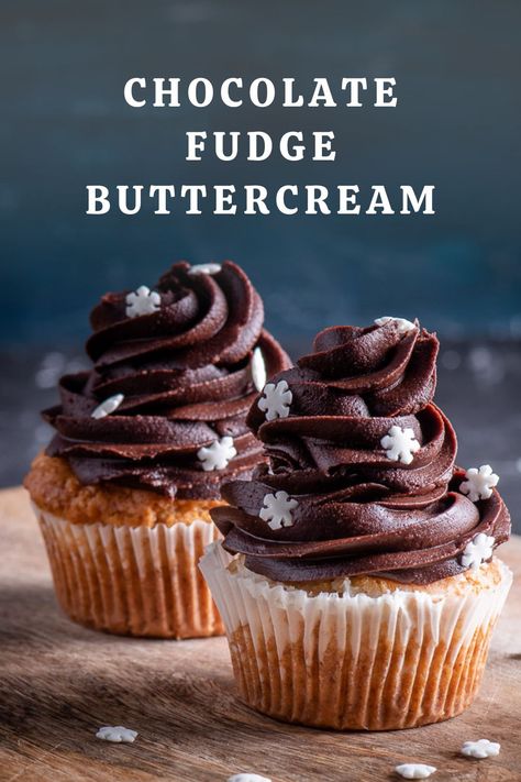 photography Chocolate Fudge Buttercream Frosting, Fudgy Chocolate Frosting, Fudge Buttercream Frosting, Dark Chocolate Buttercream Frosting, Fudge Icing Recipe, Dark Chocolate Buttercream, Best Chocolate Buttercream Frosting, Best Frosting Recipe, Chocolate Fudge Icing