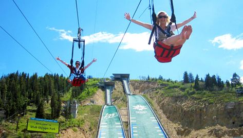 Summer Bucket List For Teens, Sailing Lessons, Bucket List For Teens, Park City Mountain, Salt Lake City Downtown, Olympic Park, Salt Lake City Utah, Mountain Resort, Summer Bucket Lists