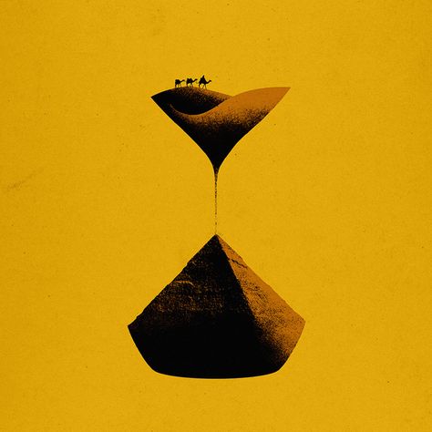 The Sands of Time | Flickr - Photo Sharing! Gig Poster, Sand Clock, Flyers Design, Sands Of Time, Hourglasses, 1 Tattoo, Picture Illustration, Time Tattoos, Editorial Illustration