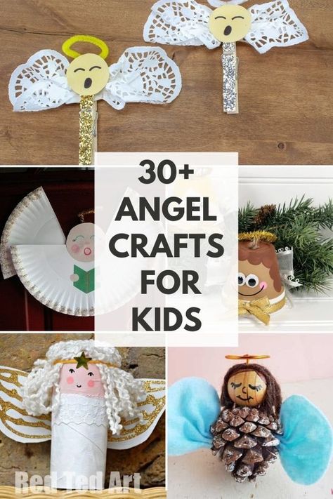 Over 30 free angel crafts for kids, including paper plate angels, coffee filter angels.,,.,.even pasta angel ornaments and many more. Angel Crafts Christmas For Kids, Paper Plate Angels Craft For Kids, Kids Angel Ornament Craft, Angel Sunday School Craft, Angle Crafts For Kids, Guardian Angel Crafts For Kids, Angel Ornament Crafts For Kids, Toddler Angel Craft, Angel Gabriel Craft For Kids