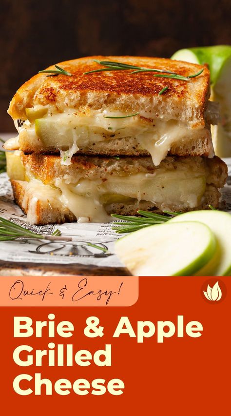 Apple Grilled Cheese Recipes, Brie Cheese Grilled Cheese, Brie Recipes Sandwich, Cheese Toastie Ideas, Fancy Grilled Cheese Brie, Apple And Cheese Sandwich, Grilled Cheese On The Grill, Pear Apple Cheddar Caramelized Onion Grilled Cheese Bagel Sandwich, Brie Cheese And Apple Recipes