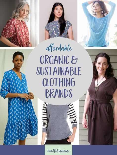 32 of the Best Affordable Organic Clothing Brands to Discover Good Clothing Brands, Eco-friendly Organic Cotton Summer Tops, Eco-friendly Organic Cotton Crew Neck Top, Eco-friendly Organic Cotton T-shirt With Screen Print, Eco-friendly Organic Cotton T-shirt With Crew Neck, Cheap Eco-friendly Organic Cotton Bag, Organic Clothing Women, Natural Clothing, Sustainable Clothing Brands