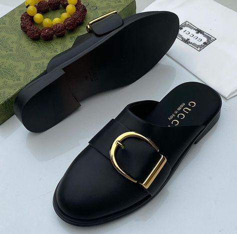 Sizes:40-45 Send a DM to order WhatsApp:08104101651 Cover Shoes For Men, Male Slides, Men Leather Sandals Fashion, Half Shoe, Fine Boy, Cute Tomboy Outfits, Men Dresses, Mens Sandals Fashion, Leather Slippers For Men