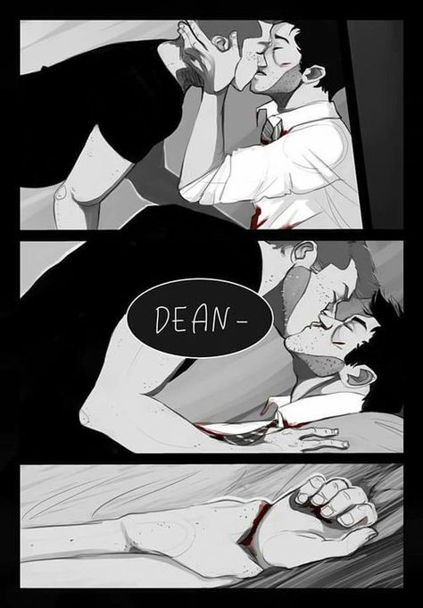 Supernatural Fan Art Destiel, Castiel Fanart, Supernatural Fanfiction, Supernatural Ships, Destiel Fanart, Supernatural Comic, Dean And Cas, Supernatural Fan Art, Jim Moriarty