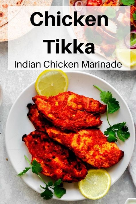 Chicken Tikka Indian Chicken Marinade, Overnight Chicken Marinade, Tikka Marinade, Chicken Tikka Marinade, Chicken Keema Recipe, Asian Marinade For Chicken, Chicken Tikka Kebab, Chicken Marinate, Tikka Recipe