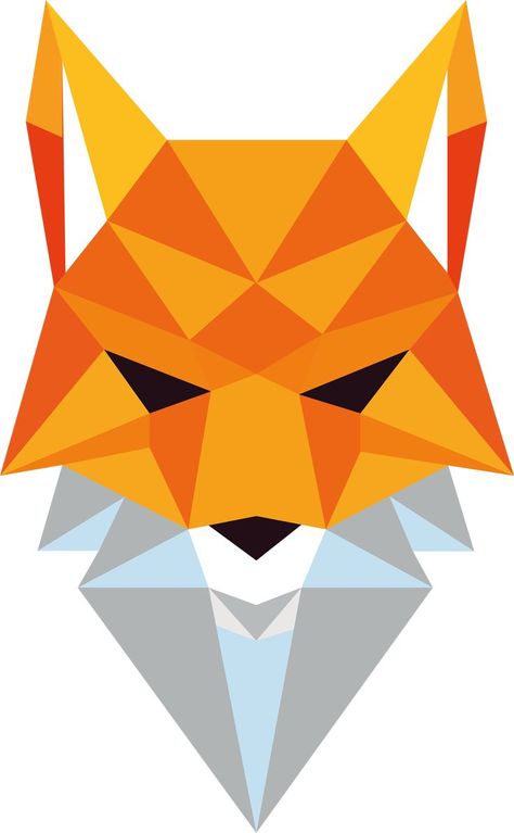 Low Polygon Fox Head illustration by Monty. Low Poly Animals, Poly Animals, Geometric Fox, Head Illustration, Fantastic Fox, Food Videography, Poly Art, Polygon Art, Low Poly Art