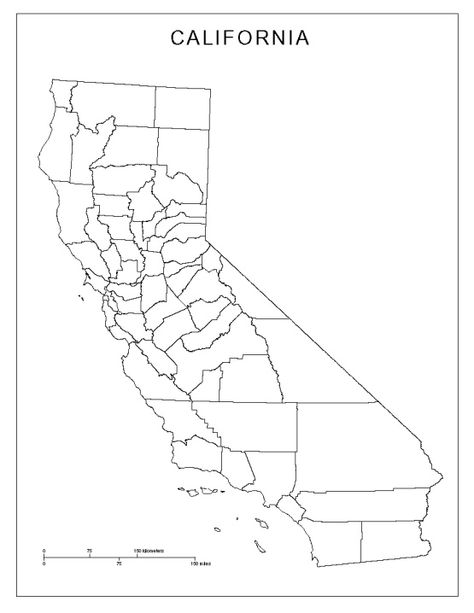 blank map of California state, CA county map California Map Aesthetic, State Of California Outline, California Outline, Map Of California, California Topography Map, Ocean Coloring Pages, County Map, California Map, California State