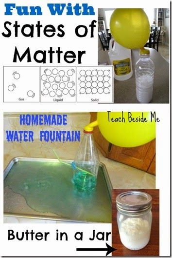 Hands on Activities to Learn about States of Matter - fun science experiments for elementary homeschoolers Matter Science Experiments, Matter Experiments, Matter For Kids, Matter Activities, Matter Unit, Science Elementary, Second Grade Science, Steam Ideas, Weather Science