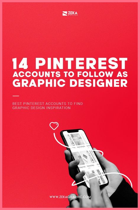 If you are looking for graphic design inspiration or art ideas, Pinterest is the best place to find creative design projects, on this article you will find the TOP 14 best pinterest accounts to follow as a graphic designer, creative, illustrator or art enthusiast to find the best design inspiration! Graphic Design Tips and Art Inspiration #graphicdesign #design #pinterest #inspiration #zekadesign Logo Tips, Design Inspiration Graphic, Brand Guidelines Design, Personal Branding Design, App Design Layout, Minimalist Graphic Design, Poster Design Layout, Logo Design Tutorial, Inspiration Board Design