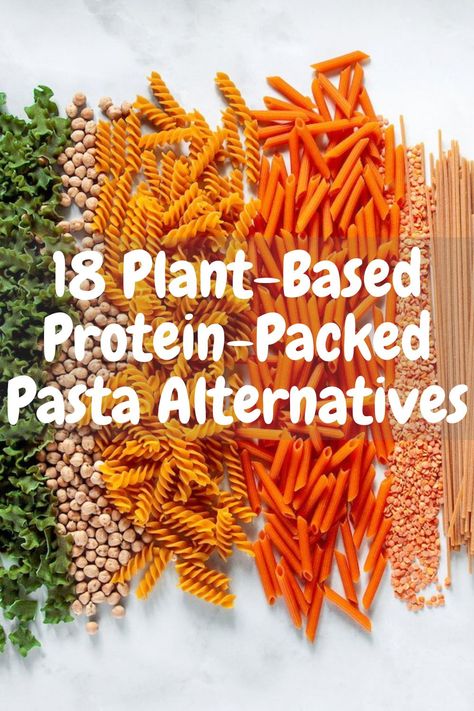 Pasta Alternative Healthy, Plant Based Pasta Recipes, Gluten Free Pasta Brands, Plant Based Pasta, Protein Pasta Recipes, Protein Noodles, Pasta Alternative Low Carb, Diet Pasta, Dash Diet Meal Plan