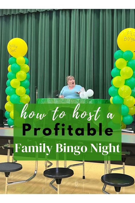 Family Bingo nights bring your school community together in such a fun way! This is an awesome fundraiser or give-back event. It's a fun time for the whole family! This Guide will give you everything you need to put this event together. Use Canva.com to edit your bundle and customize it to your groups needs. This is an INSTANT DOWNLOAD template. No physical product will be shipped. Once payment has processed the digital file will be available for download. Family Bingo Night Ideas, Cheer Booster Club Ideas, School Family Night Ideas Events, January Events For Residents, Pta Family Game Night, Homecoming Fundraiser Ideas, Fashion Show Fundraiser, School Bingo Night Ideas, Spring Fundraiser Ideas