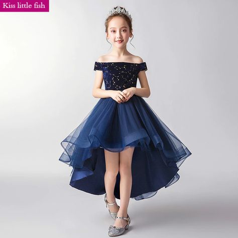 Robes D'occasion, Cheap Party Dresses, Party Dresses Online, Mid Calf Dresses, Flower Girl Dresses Tulle, Girls Dresses Summer, Girls Party Dress, Mid Dresses, Types Of Dresses