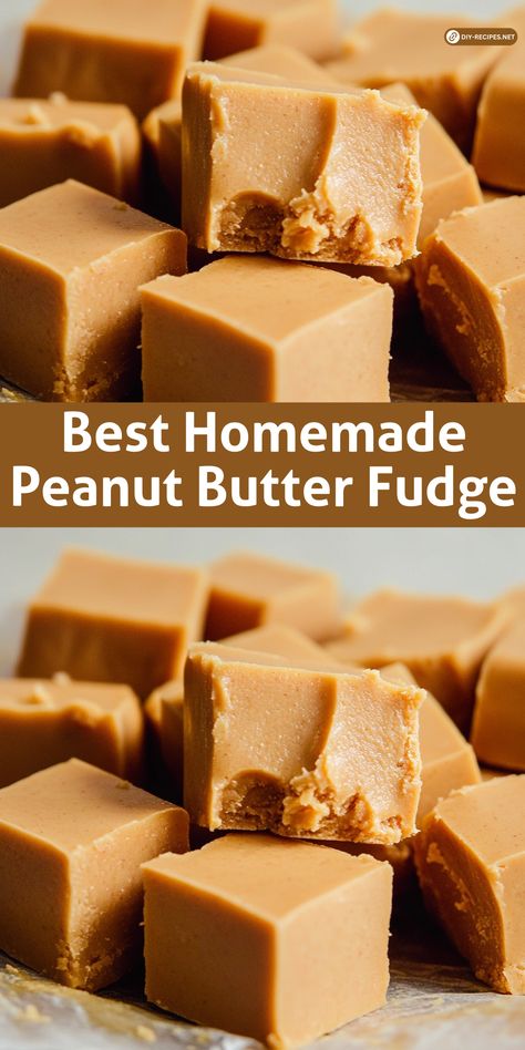 Try the Best Homemade Peanut Butter Fudge Recipe! Smooth, creamy, and full of peanut butter goodness – perfect for gifting or enjoying at home. Peanut Butter Fudge With Sweeten Condensed Milk, Peanut Butter Fudge With Fluff Recipe, Best Ever Peanut Butter Fudge, Fantasy Peanut Butter Fudge Recipe, Different Types Of Fudge Recipes, Real Peanut Butter Fudge, Fluffy Fudge Recipes, Homemade Peanut Butter Candy, Simple Peanut Butter Recipes