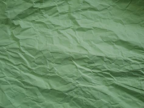 Crumpled green paper background Premium ... | Premium Photo #Freepik #photo #background #card #texture #paper Green Paper Background, Parchment Paper Texture, Green Texture Background, Crumpled Paper Background, Green Scrapbook, Concrete Wall Texture, Vintage Paper Textures, Wooden Backdrops, Crumpled Paper