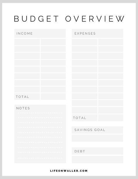 Budget Outline, Budget Planning Printables, Organization Things, Ipad Planners, Budgeting Printables, Budget Forms, Monthly Budgeting, Bills Budget, Free Budget Printables