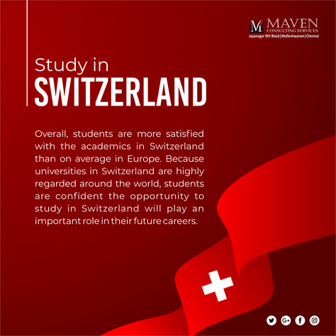 Overall, students are more satisfied with the academics in Switzerland than on average in Europe. Because universities in Switzerland are highly regarded around the world, students are confident the opportunity to study in Switzerland will play an important role in their future careers. Study In Switzerland, Future Career, School System, 2025 Vision, Student Life, To Study, Switzerland, Around The Worlds, Vision Board