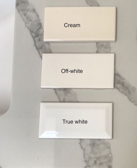 Two Steps to Choosing the Right White Tile - Maria Killam - The True Colour Expert Timeless Bathroom Tile, Timeless Bathrooms, Rec Rooms, Maria Killam, Off White Colour, Indoor Ideas, Color Tips, White Bathroom Designs, Timeless Bathroom