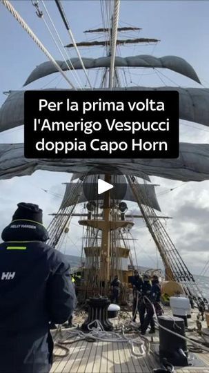 Amerigo Vespucci, Navi A Vela, Horn