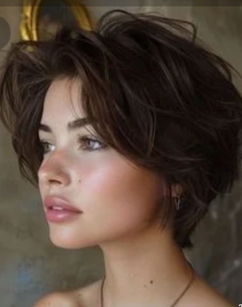 Back Of Long Pixie Haircut, Very Very Short Hair For Women, Asian Pixie Haircut Round Faces, Cute Short Cuts For Women, Short Layered Womens Haircuts, Short Hair For Brunettes, Short Haïr Cut For Women, Short Hair Cuts For Women Thick Wavy, Short Haircuts For Women With Thinning Hair