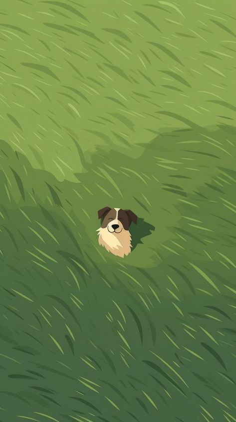 Grass field with dog green animal mammal. AI generated Image by rawpixel. | free image by rawpixel.com / Lhin Dog Art Wallpaper Iphone, Vector Art Wallpaper Iphone, Green Wallpaper Illustrations, Dogs Illustration Wallpaper, Green Cute Aesthetic Wallpaper, Cute Green Wallpaper Iphone, Animal Cute Wallpaper, Cool Animal Wallpapers, Wallpaper Animals Cute