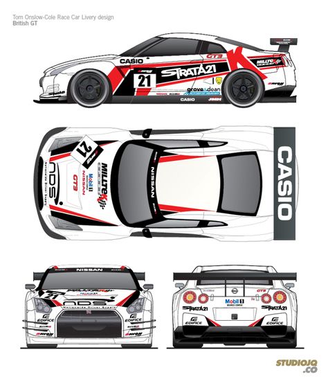 Nissan GT-R NISMO GT3 // Livery design by Jonathan Quintin, via Behance Skin Gtr R35, Gtr R35 Livery Design, Gtr R35 Design, Race Livery, Race Car Livery, Drift Car Livery Design, Nissan Gtr Nismo, Gtr 35, Gtr Nismo