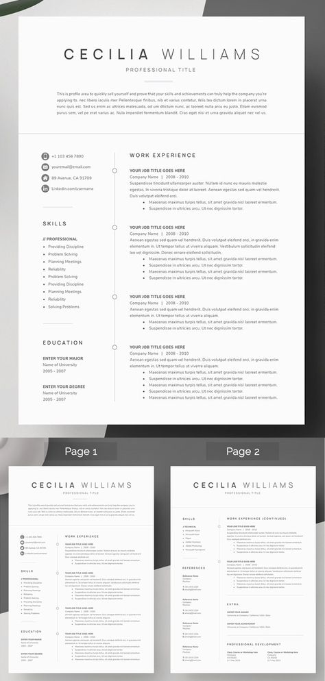 Letter Graphic Design, Unique Resume Template, Minimal Resume Template, Cv Template Download, Cv Inspiration, Modern Resume Design, Free Resume Template Download, Clean Resume Template, Resume Layout