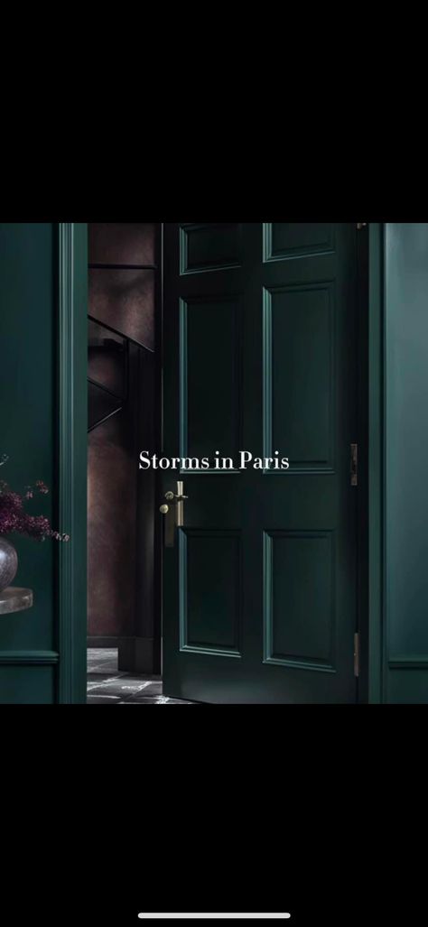 Tonester Paints Storms In Paris, Storms In Paris, House Themes, Home Renovation, Paint Colors, New Homes, Loft, Paris, Paint