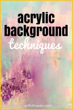 Acrylic Painting Canvas Background, How To Make Backgrounds For Art, Art Ideas With Acrylic Paint, Simple Background Painting Ideas, Acrylic Paint Watercolor Effect, Painting With Acrylics Ideas, Paint With Acrylics Ideas, Acrylic Art Journal, Backgrounds For Paintings Acrylics