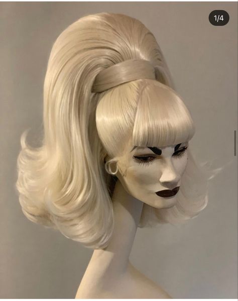 High Fashion Hair, Drag Wigs, Drag Make-up, Big Hair Dont Care, Legally Blonde, Hair Reference, Pony Hair, Artistic Hair, Wig Styles