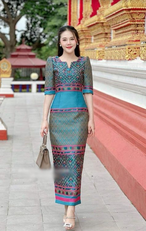 Myanmar dress design