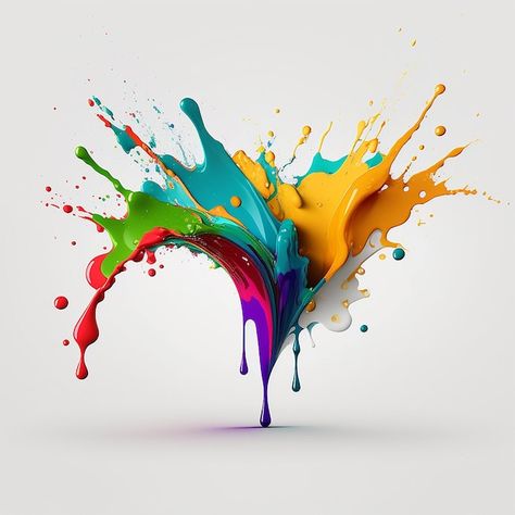 Photo colorful rainbow paint splash expl... | Premium Photo #Freepik #photo #powder-explosion #color-explosion #powder-splash #color-powder Color Splash Background, Paint Ads, Paint Explosion, Splash Painting, Color Splash Effect, Powder Explosion, Blow Paint, Paint Splash Background, Diamond Outline