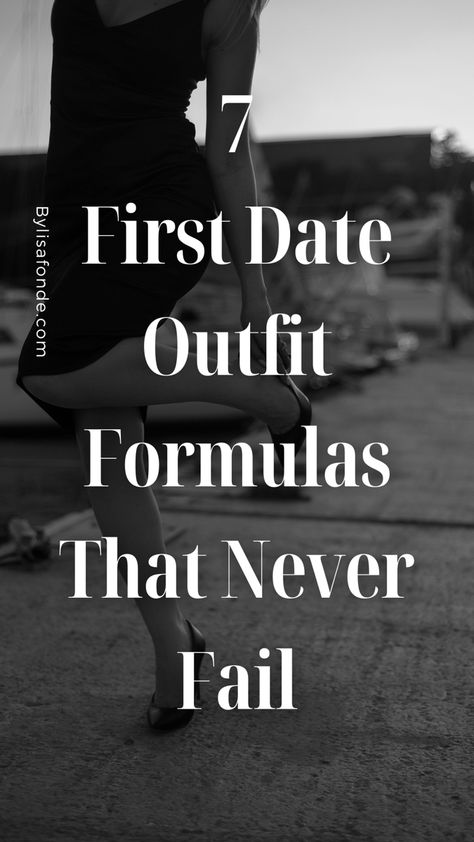 7 first-date outfit formulas that never fail. Classy first-date outfits you can cope with what you have in your closet. Date Outfit Herbst, First Date Outfit Casual, Casual Date Outfit Summer, Date Night Outfit Dress, Date Outfit Fall, Night Outfits Casual, Movie Night Outfits, Casual Night Out Outfit, First Date Outfit