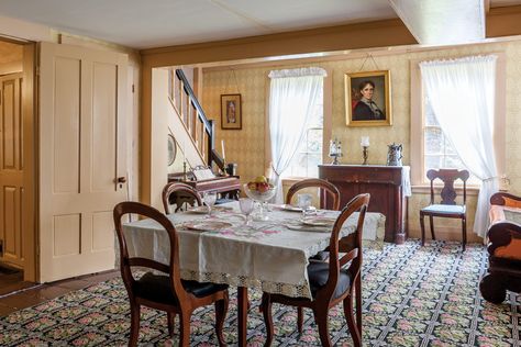 Explore the home of Louisa May Alcott, author of the classic novel, Little Women. England Town, Walden Pond, Orchard House, Victoria Magazine, John Brown, Painted Cottage, Grey Bedroom, Louisa May Alcott, Little Women