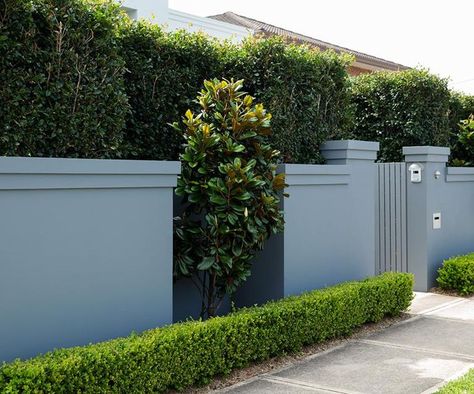 latest outdoor wall decore interior design Temple House, Fence Wall Design, Compound Wall Design, Front Wall Design, Fence Gate Design, Boundary Wall, House Fence Design, Fence Wall, Living Fence