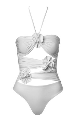 Maygel Coronel Fashion Collections For Women | Moda Operandi Maygel Coronel Swimwear, Miami Fits, Bride Swimsuit, Elegant Swimsuit, Miami Swimwear, Handmade Swimwear, Beachy Dresses, One Piece Swimsuit White, Figure Suits