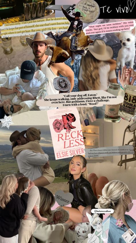 Reckless by Elsie Silver #winterhamilton #reckless #book #cowboy #theosilva #elsiesilver #recklesselsiesilver #recklessasthetic Reckless Elsie Silver, Reckless Book, Heartless Book, Cowboy Books, Romcom Books, Elsie Silver, Romance Books Worth Reading, Cowboy Romance, Book Instagram