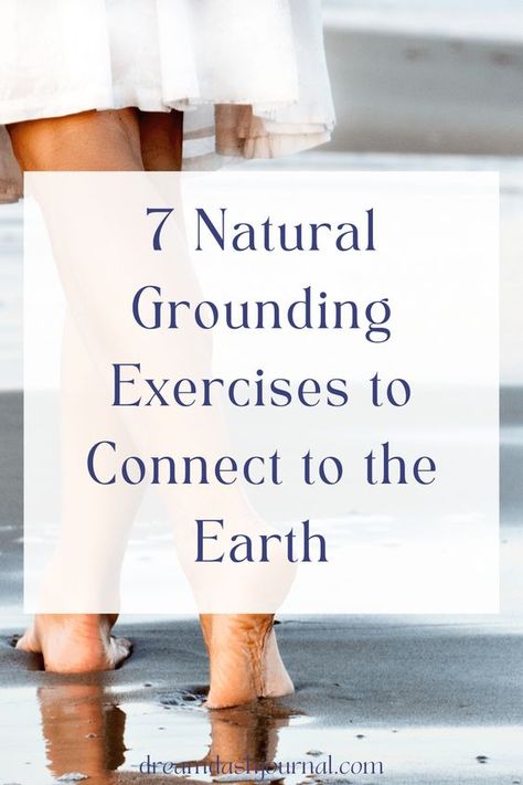 The best grounding exercises to connect to nature, feel rooted, and relax. These techniques for grounding your energy are easy and effective. #grounding #rootchakra #groundingtechniques #groundyourenergy #earthing Grounding Technique Activities, Blue Aura Meaning, Benefits Of Grounding, Connect To Nature, Feeling Grounded, Grounding Meditation, Grounding Exercises, Earthing Grounding, Individual Therapy