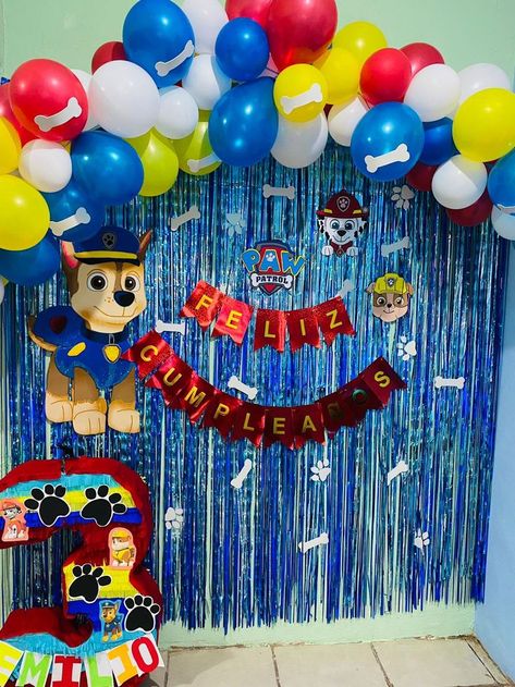 Paw Patrol Party Ideas Decoration Boys, Paw Patrol Decorations Birthdays, Paw Patrol Party Ideas Decoration, Paw Patrol Birthday Ideas, Paw Patrol Ideas, Paw Patrol Birthday Party Decorations, Paw Patrol Birthday Cake Boys, Pastel Paw Patrol, Paw Patrol Party Ideas