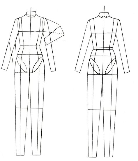 Flat drawing templates | Simon Killen's Fashion Blog Technical Flats, Fashion Illustration Template, Fashion Sketch Template, Croquis Fashion, Fashion Figure Templates, Sketch Template, Fashion Model Sketch, Pattern Sketch, Flat Drawings