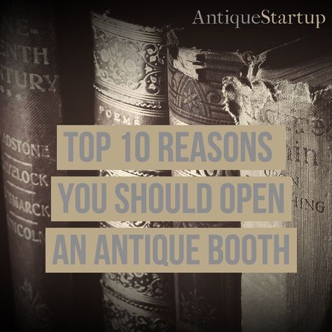 Have you always dreamed of having your own antique booth? Or maybe you’ve never even considered the possibility. Either way, there are a number of reasons why an antique booth business is the absolute best side hustle or small business for you. What started as my favorite hobby has become my professional career, creative passion, and primary source of income. Visit my website to read my latest blog article, “Top 10 Reasons You Should Open an Antique Booth” to learn more! #antiquestartup How To Start An Antique Booth, Antique Booth, Antique Booth Ideas Staging, Thrift Flips, Antique Booth Displays, Antique Booth Ideas, Merchandising Displays, Selling Antiques, Modern And Antique