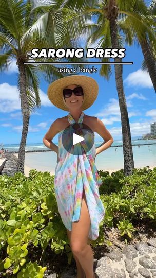 Beach Sarong Dress, Pareo Sarong, Cute Vacation Outfits, Sarong Dress, Beach Sarong, Vacation Outfit, Dancing Queen, Beach Vibes, Beach Vibe