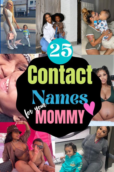 Looking for the perfect contact name for your mother? Look no further! This list has everything from classic names to more modern ones. We've got you covered whether you're looking for something traditional or something a little more unique. So, what are you waiting for? Start scrolling and find the perfect contact name for your mom today! Mother Contact Names, Names For Your Mom In Your Contacts, Mother Contact Names In Phone, Contact Names For Mother, Contact Name For Mom, Mom Names For Contacts, Mom Contact Names, Mom Contact Names Ideas, Contact Names For Mom