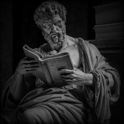 Greek Philosophers Aesthetic, Ancient Greek Sculpture Aesthetic, Stoic Pfp, Greek Philosophy Aesthetic, Philosophy Statue, Stoicism Aesthetic, Stoic Aesthetic, Tate Brothers, Empire Wallpaper